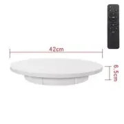 42cm 220V-240V DC Electric Turntable Photography Rotating Display Stand + Remote