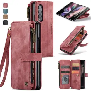 適用三星Samsung galaxy Z Fold4 Case wallet cover Z Fold3皮套