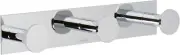 Ginger 2810T/PC Surface Triple Robe Bath Towel Hook Polished Chrome