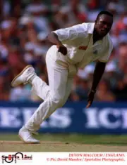 Devon Malcolm England Old Player Cricket Photo 10