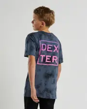 [Dexter] Dexter Boys' Slash T-Shirt in Blue Mottle Size 14 14 Blue Mottle