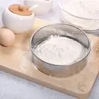 Crafted for Perfection Stainless Steel Mesh For Flour Sieve for Baking Pros