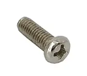 100PK M3.5 x 12mm Phillips Round Head Screw, 5.5MM Head Diameter