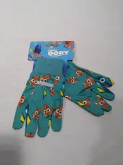 Disney Finding Dory Kids Gardening Gloves Childs Blue New