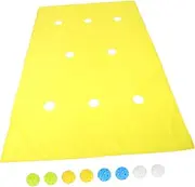 CIYODO 1 Set Hole Tarp Game Mat for Team Building Activities Lightweight Portable Indoor Teamwork Game Mat for Group Play Fun Challenges