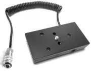 Battery Base Holder Mount Adapter Plate Cable for Sony NP-F970 F550 F960 Battery