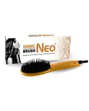 NEO Choice Unisex Digital Far-Infrared Ionic Technology Heated Straightening Brush