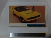 Plymouth Barracuda Cuda 340 14" X 11" poster on heavy duty glossy paper new