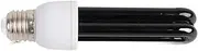 15W CFL Black (BLB) UV Ultraviolet Fluorescent Blacklight Emitting Real White and Neon Colors for Parties, Clubs, Halloween Decorations, Security Verification and Detection.