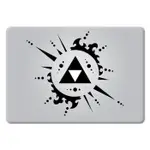 塞爾達傳說 TRIFORCE LOGO V2 筆記本電腦貼花 MACBOOK 貼紙