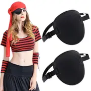 2Pcs Adjustable Lazy Eye Patches for Left or Right Eyes