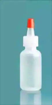 1/2 oz (15 ml) LDPE Plastic Bottles with Yorker Dispensing Caps (100 count)