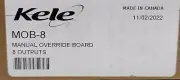 KELE MOB-8 Manual Override Board 8 Outputs MOB 8