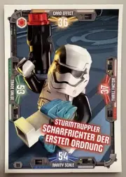 Lego Star Wars Series 3 Card No. 111 Stormtrooper Scharfrichter First Order