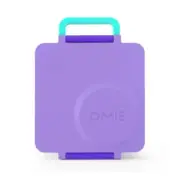 1x OmieBox Hot & Cold Bento Lunch Box Kids Food Storage Container - Purple Plum