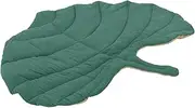 ROMISBABA Reversible Cat & Dog Crate Pad: Leaf Shape Pet Mat for Small Animals - Comfortable Cushion for Small and Medium Pet - Machine Washable Dog Bed Mat 25.55x24.76inch