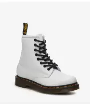 Dr. Martens 1460 Softy T Leather Lace Up Boots Women’s Size 7 White 25057100