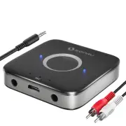 Bluetooth AUX Adapter for Car, Bluetooth 5.3 Wireless Audio Receiver Adapter ...
