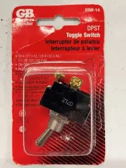 GB Gardner Bender GSW-14 20 Amp Double Pole Single Throw Toggle Switch DPST