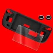Game Console Protective Case Screen Protector Rocker Cap Cover for Steam Deck 7"