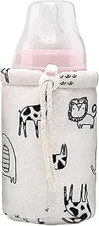 Insulated Bottle Bags - Water Bottle Sleeve, Thermal Bottle Bag | Bottle Cozy Insulated Glass Water Bottle Cover, Bottle Insulation Cover Bag, Nursing Bottle Feeder Bottle Warm Holder for Camping
