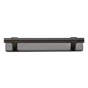 Helsinki Cabinet Pull with Backplate CTC128mm Signature Brass