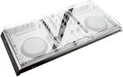 Decksaver Cover for Pioneer DJ DDJ-T1 - Super-Durable Polycarbonate Protective lid with Patented Smoked/Clear Transparency, Made in The UK - The DJs' Choice for Unbeatable Protection