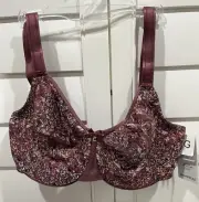 Chantelle Baroque C Magnifique Molded Underwire Bra Style 1891 34 DDDD Nwt $78