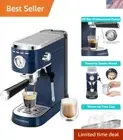 Home Espresso Machine with 20 Bar Pressure & Frothing Wand - Perfect for Lattes