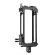 Durable Aluminum Rabbit Cage Frame Case Covers Shell for Insta360 X3 Camera a