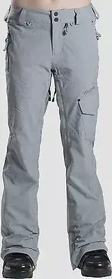 VOLCOM Women's PLATEAU Pants - Large - GRY - NWT