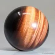 30g27mm Red Tiger Eye Sphere Crystal Ball Natural Quartz Healing Gemstone Chakra