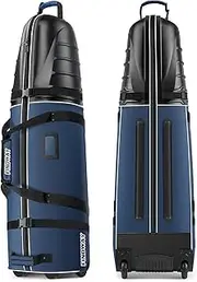 Findway Golf Travel Bags with Wheels and Hard Case Top, Protection for Golf Clubs, Durable, Lightweight and Portable, for Flight, Airline and Travel