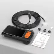Industrial Endoscope Camera 8mm 1080P HD 4.3" Screen Borescope Inspection Camera