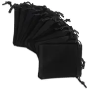 10pcs Velvet Bags with Drawstrings, 2.83x3.54 inch Small Velvet Jewelry Bags,...