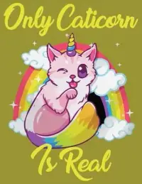 在飛比找博客來優惠-Only Caticorn Is Real: Amazing