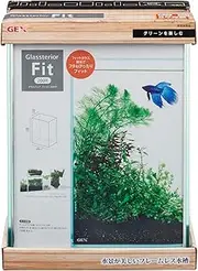 AQUARIUM 200H Glass Lid Included, Fit Glass Method, Mist Compatible, Frameless Aquarium, W 7.9 x D 3.9 x H 11.0 inches (20 x 10 x 28 cm), Approx. 1.5 gal (4.7 L)
