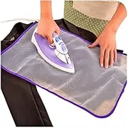 KUJOBUY Ironing Mat Heat Resistant Ironing Cloth Protective Insulation Pad Mesh Net Ironing Cloth Guard Protects Clothing Iron Delicate Garments Clothes Iron Pad Pressing Cloth Ironing Towel (20x14)