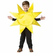 Sun Sunny Day Nature Weather Book Week Unisex Child Boys Girls Costume 4-6