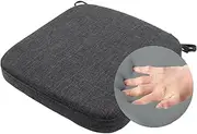 ZYHOONE 2 in Thick Memory Foam Chair Cushions for Kitchen Chairs - Non Slip Kitchen Seat Pad and Cushion with Machine Washable Cover [15 X 15 X 2 Inches] - Black