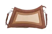 Leatherkart Magma Genuine Leather Shoulder Cross-Body Bag - Brown