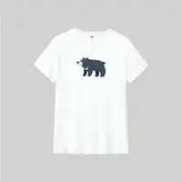 在飛比找蝦皮購物優惠-T365台灣黑熊手繪動物美術水彩創意繪畫插畫背景棉素T恤短袖