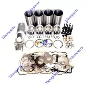 V3800-CR-T Overhaul Rebuild Kit For Kubota Engine SVL65 SVL75 SVL90 KX161 Parts