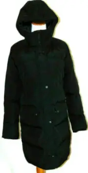 CAMEL Women Puffer Long Coat Thickened Hooded Jacket Windproof Parkas for Outd~L