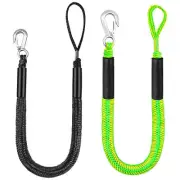 4Ft Elastic Bungee Boat Dock Lines Stretching Mooring Rope Foam Float Shock Cord