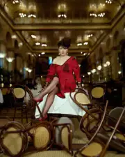Alexandra Pigg at The Criterion Restaurant in London England on 9t- Old Photo