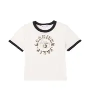 [Bonpoint] Bonpoint Akiva printed cotton jersey T-shirt Y 14 white