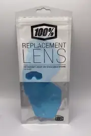 100% Adult MX ATV Replacement Lens Clear Anti-Fog For Goggles RC1/AC1/ST1 New
