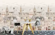 Paris Building Removable Wall Mural LSP051