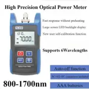 800~1700nm Fibre Optic Tester Optical Power Meter for NBN WDM PON SC Connector